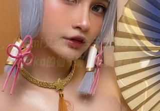 美图、分享，Azami又来了，今天来聊聊那个KamisatoAyaka的仙气啊，真是惊艳。