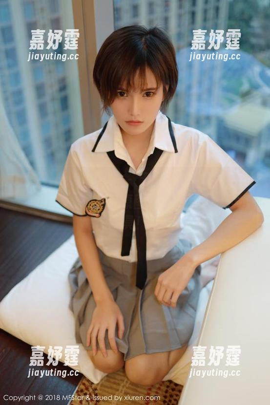 MFStar模范学院 - 无圣光，Jennanni_Jen女孩在她的原图里你永远找不到道具！