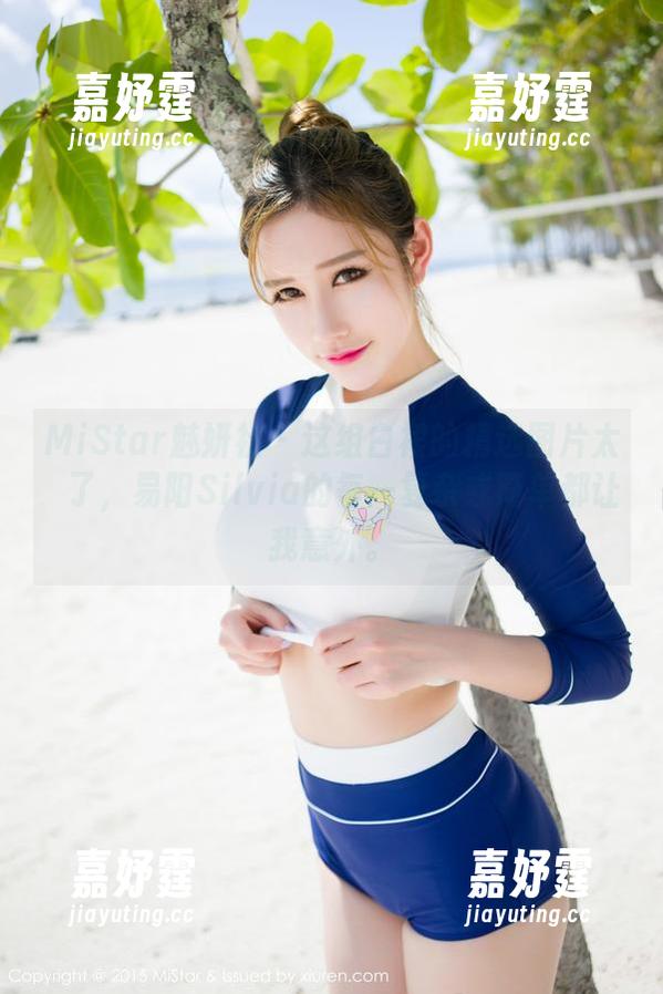 MiStar魅妍社 - 这组白裙的精选图片太⊥了，易阳Silvia的每一复杂或简单都让我意外。