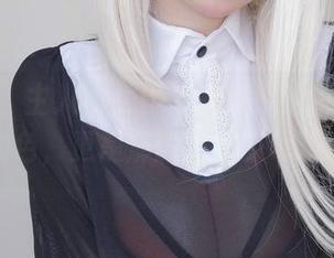 女主K，主人的女仆，图集传递的不止是角色，更是那股性感的乖巧。